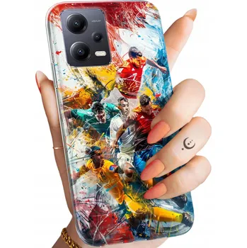 Pouzdro na mobilní telefon Zadní Kryt Hello Case pro Xiaomi REDMI NOTE 12 5G / POCO X5 vícebarevný