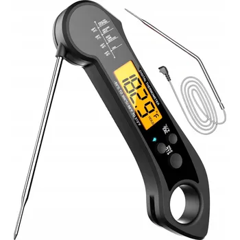 Kuchyňský teploměr KUCHYŇSKÝ TEPLOMĚR -50-300°C BEZDRÁTOVÝ DIGITÁLNÍ LCD SONDA NA MASO STEAKY
