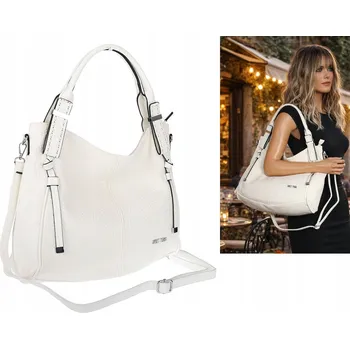 Kabelka SWEET YEARS kabelka eko kůže bílá