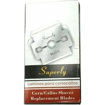 Břitva na holení Žiletky do škrabky na paty (omega tvar) 100 ks, náhradní břity