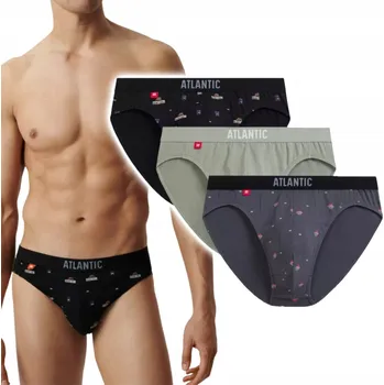 Slipy Atlantic Slipy černé barvy velikost M