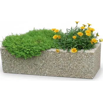 Květináč PROFIBA Betonový květináč Odra 800 mm šedý
