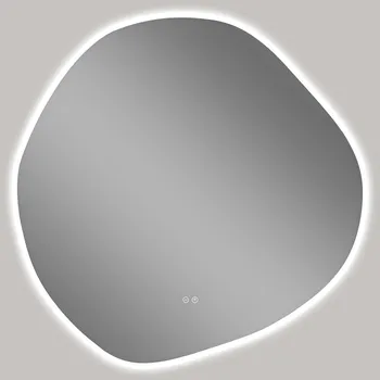 Zrcadlo CERANO - Koupelnové LED zrcadlo Granio - Ø 60 cm