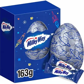 Potravina Milky Way čokoládové vajíčko se dvěma tyčinkami s nadýchanou náplní 163 g