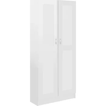 Knihovna Regál VidaXL 82,5 cm x 185,5 cm x 30,5 cm, bílý