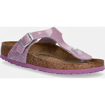 Dámská obuv Dětské žabky Birkenstock Gizeh Kids BF Cos. Sparkle 1031785.36.39 fialová 48X, EUR 38
