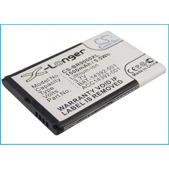 Baterie pro mobilní telefon Baterie Cameron Sino CS-BR9000XL, Li-Ion, 1500