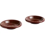 HAY DESIGN Sada 2 misek Barro Ø 20 cm "Burgundy" HAY