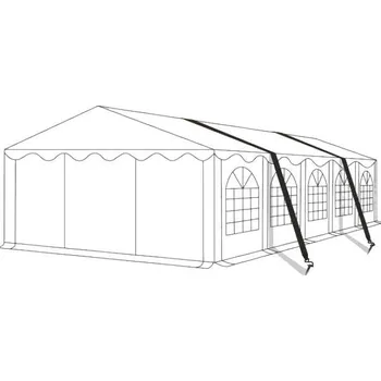 Zahradní stavba Bouřková sada pro párty stany | uchycení do betonu