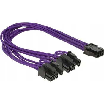 Napájecí kabel Napájecí rozbočovací kabel PCI Express 6 PIN (samice) - 2x PCI Express 8 PIN 30 cm