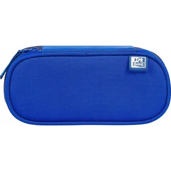 Penál OXFORD ŠKOLNÍ PENÁL POUZDRO VYSTUŽENÉ FUNKY TMAVĚ MODRÝ