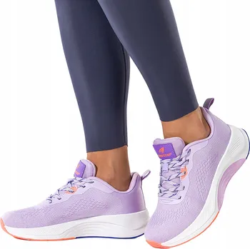 Dámské tenisky TENISKY Světle Fialové Dámské SPORTOVNÍ Na Fitness ŠNĚROVACÍ Lehké vel. 40