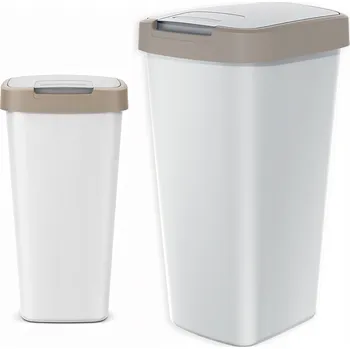 Odpadkový koš ODPADKOVÝ KOŠ VYSOKÝ 25L VÝKLOPNÝ S VÍKEM KUCHYŇSKÝ NA ODPAD ODPADKOVÝ KOŠ