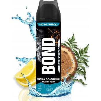 Pěna na holení Bond Survival 250 ml (200 ml + 50 ml zdarma)