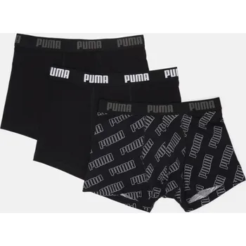 PUMA BOXERKY LOGO AOP 3-PACK 93554701 vel. M