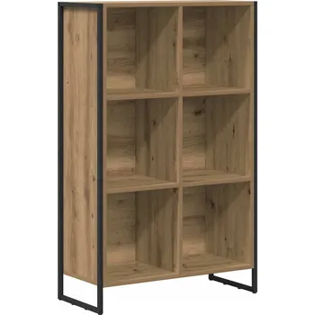 Knihovna Knihovna Umělecký dub 99,5 x 30 x 108,5 cm kompozitní dřevo