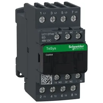 Měnič napětí 1NOStykač 4P s 4NO kontakty 40 A napětí ve vinutí 48 V dc