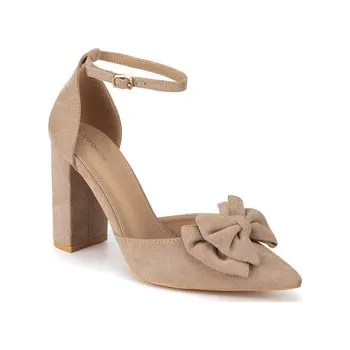 Dámské lodičky Lodičky DeeZee WS1001-01 Béžová 38