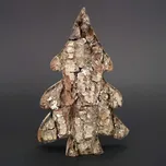 AMADEA Dřevěný strom s kůrou, masivní dřevo, výška 8 cm