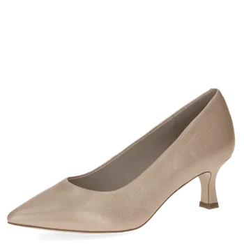 Dámská obuv DÁMSKÉ LODIČKY CAPRICE 9-22401-46 433 BÉŽOVÁ Barva: BÉŽOVÁ, Velikost: 37,5