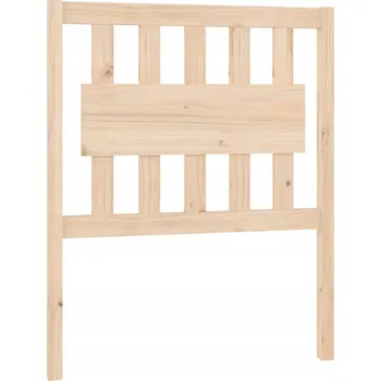 Čelo postele VidaXL masivní borovicové dřevo 80,5 x 4 x 100 cm