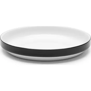 Talíř Serax, Sada dezertních talířů Passe-partout, 18 cm, černo-bílá, 4 ks - Formadore