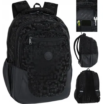 Školní batoh Vícekomorový Školní batoh CoolPack černý, 28 l