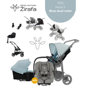 Dětské zboží Akční set TFK Mono 3 Blue dual color 10v1 2025