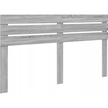 Čelo postele Šedá Sonoma 180 cm Materiál dřevotříska