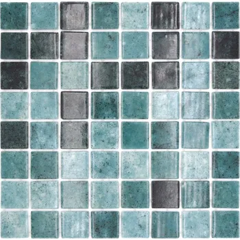 Obklad Mozaika WzorcowniaStudio 31,6 x 31,6 cm – odstíny zelené