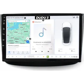 GPS navigace GPS NAVIGACE RÁDIO MERCEDES BENZ VITO W639 ANDROID DUDU3 QLED