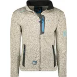 Pánská mikina na zip, lehký fleece se stojáčkem GEO NORWAY šedá M