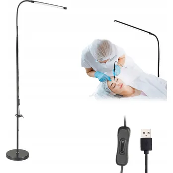 Stojací lampa Stojací lampa Bedee s integrovaným LED zdrojem 12 W černá