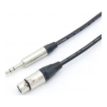 Audio kabel AV kabel 5m, A: Male Jack, B: Female XLR