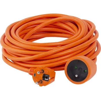Prodlužovací kabel STREND PRO 213270 Prodlužovací kabel, 30m, 1 zás., 3x1,5mm, oranžový