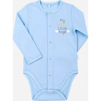 Kojenecký body Bembi: kojenecké body s nápisem vel. 74 - modré