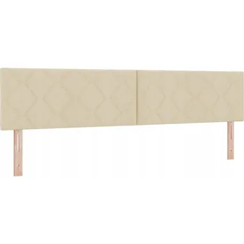 Čelo Vzor Diamantové Bloky Krémová 200 cm Látka