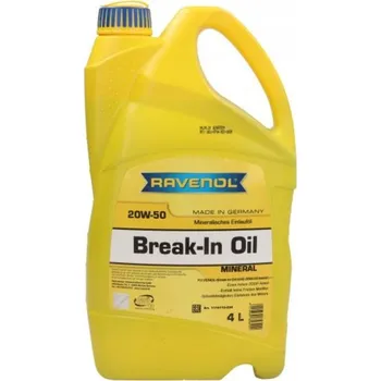 Motorový olej Motorový olej RAVENOL RAV BREAK-IN OIL 20W50 4L