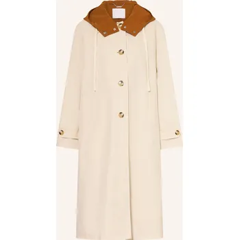 Dámský kabát Rich & Royal Dámský Oboustranný Trenčkot, krémová / hnědá, 38