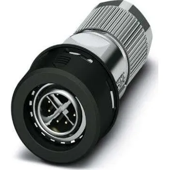 Elektrický konektor Kulatý konektor, počet kontaktů: 8, Kabel, velikost: M12 Phoenix Contact, orientace těla: Rovný Zástrčka, řada: SACC,