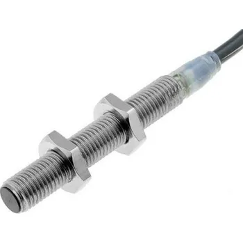 Indukční bezdotykový snímač 2 mm, výstup: PNP Válcový M8 IP67, IP69K