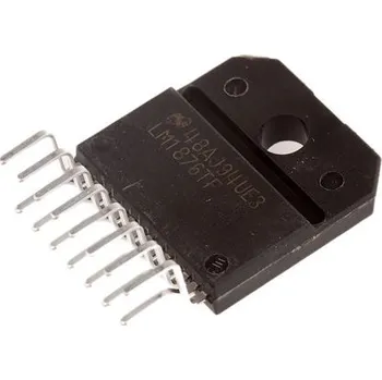 Hi-Fi komponenty Texas Instruments Třída A-B Audio zesilovač 20W, standard: Ne Výkonový audio zesilovač 7.5 MHz, TO-220, počet kolíků: 15