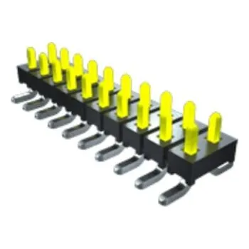 Elektrický konektor Kolíkový konektor, řada: TMM, počet kontaktů: 2, počet řad: 1, rozteč: 2.0mm, orientace těla: Pravý úhel, Nekrytý
