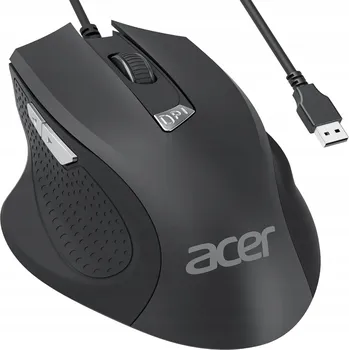 Myš ACER OMW313 MYSZ PRZEWODOWA USB ORIGINÁLNÍ ERGONOMICKÁ ČERNÁ