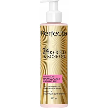 Péče o ruce Perfecta 24K Gold & Rose Oil Luxusní krém na ruce 195 ml