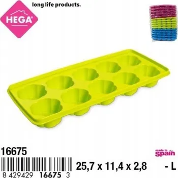 Tvořítko na led Silikonová forma na led 25,7x11,4x2,8 cm 1 Ks