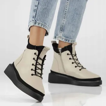 Dámské tenisky Dámské kotníkové boty Filippo na platformě, velikost 40