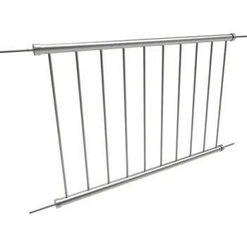 Hahn Steel Nerezové zábradlí - set Francouzské okno lodžie, L:1300mm