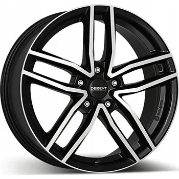 Alu kolo Hliníkový disk Dezent TR dark Black polished 6.5" x 16" 5x112 ET 46