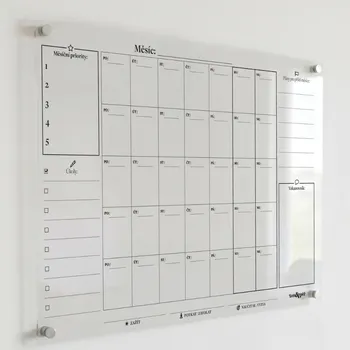 Diář Měsíční plánovač - Stále znovu - černá